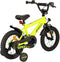 AMIGO Speeder Jongensfiets 14 Inch - Kinderfiets voor 3 tot 5 Jaar - 95-110 cm - Geel/Zwart
