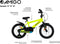 AMIGO Speeder Jongensfiets 14 Inch - Kinderfiets voor 3 tot 5 Jaar - 95-110 cm - Geel/Zwart