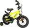 AMIGO Speeder Jongensfiets 14 Inch - Kinderfiets voor 3 tot 5 Jaar - 95-110 cm - Geel/Zwart