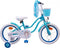 AMIGO Superstar Meisjesfiets 16 Inch - Kinderfiets voor 4 tot 6 Jaar - 100-115 cm - Lichtblauw - met Zijwieltjes