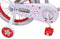 Amigo Superstar Meisjesfiets - Kinderfiets 16 inch - Crème