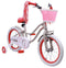 Amigo Superstar Meisjesfiets - Kinderfiets 16 inch - Crème