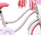 Amigo Superstar Meisjesfiets - Kinderfiets 16 inch - Crème