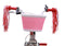 Amigo Superstar Meisjesfiets - Kinderfiets 16 inch - Crème