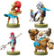 Amiibo Zelda 4 set -Daruk + Mipha + Revali + Urbosa - Nintendo Switch
