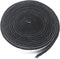LANUCN BBQ Gasket Self Stick Smoker - Zelfklevende Roker Seal Strip - Hittebestendig tot 932°F - Zwart (15ft x 7/8'' x 1/8'')