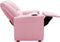 vidaXL - Kinderfauteuil - verstelbaar - kunstleer - roze