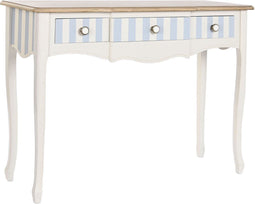 Console DKD Home Decor Keramisch Wit Hemelsblauw (110 x 40 x 79 cm)