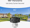 Reolink P730 - 4K PoE-buitencamera - dubbele lens 180° panoramisch zicht - Wit
