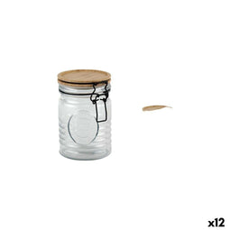 Glazen pot La Mediterránea ACACIA 0.7 L (12 Stuks)
