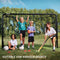 BERG Target Net L - Geschikt voor BERG SportsGoal - 300x200 cm - Zwart/Rood