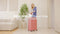 SKYCASES Travel One - 4-delige Kofferset - Lichtgewicht 360° Wielen Cijferslot - Lichtroze