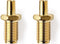 Nedis SMA-Adapter - SMA Female - TS9 - Verguld - 50 Ohm - Recht - Koper - Goud - 2 Stuks - Envelop