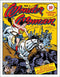Metalen Wandbord - Retro - Wonder Woman Cover No.1 – 41 x 32 cm – Eenvoudig Te Bevestigen