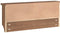 vidaXL - Wandkapstok - SANDNES - 87x12x35 - cm - massief - grenenhout