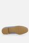 Marco Tozzi Denim Instappers - Vegan - Goudkleurige gesp - Blauw - Maat 40