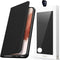 Dux - Ducis - Skin Pro hoesje voor Samsung Galaxy S23+ hoesje met klepkaartportemonnee zwarte standaard