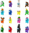 Among Us Crewmate Figure 1 Pack - 1 exemplaar - 3 cm groot - Verzamel ze allemaal - Speelfiguur