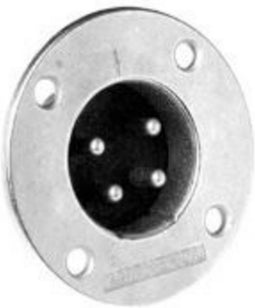 Amphenol EP-6-14 XLR-connector Flensstekker Aantal polen: 6 Zilver 1 stuk(s)
