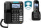 Amplicomms BT1580 Combo bureau en draadloos telefoon groot lcd display - grote toetsten - luid bel signaal - luid gespreksvolume
