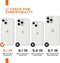 Urban Armor Gear - iPhone 13 - Soft case - Krasbestendig - Zwart