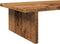 vidaXL - Monitorstandaard - 50x27x15 - cm - bewerkt - hout - oud - houtkleurig