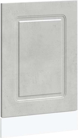 vidaXL - Vaatwaspaneel - Kalmar - 45x1,5x67 - cm - bewerkt - hout - betongrijs