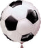 Amscan - Voetbal FolieBallon Zwart/Wit