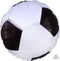 Amscan - Voetbal FolieBallon Zwart/Wit