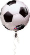 Amscan - Voetbal FolieBallon Zwart/Wit