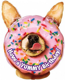 Amscan - Yummy Birthday Folie Ballon, 35 x 45cm