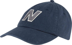 New Balance 6 Panel Block N Nb Navy Snapback Hat