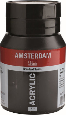 Amsterdam Standard Series Acrylverf Pot 500 ml Oxydzwart 735