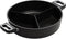 AMT Gastroguss 3-vaks hapjespan - 32 cm - aluminium - antiaanbak - inductie en ovenbestendig