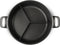 AMT Gastroguss 3-vaks hapjespan - 32 cm - aluminium - antiaanbak - inductie en ovenbestendig