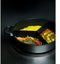 AMT Gastroguss 3-vaks hapjespan - 32 cm - aluminium - antiaanbak - inductie en ovenbestendig