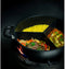 AMT Gastroguss 3-vaks hapjespan - 32 cm - aluminium - antiaanbak - inductie en ovenbestendig