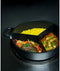 AMT Gastroguss 3-vaks hapjespan - 32 cm - aluminium - antiaanbak - inductie en ovenbestendig
