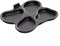 AMT Gastroguss 4-vaks bakvorm - Handgegoten aluminium - Lotan antiaanbaklaag - 27x23 cm - Ovenbestendig