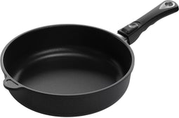 AMT Gastroguss Braadpan 28 cm - Handgegoten - Inductiegeschikt - Duurzaam en veelzijdig