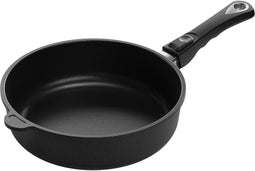 AMT Gastroguss Braadpan Ø 26 cm - Inductiegeschikt - Lotan® anti-aanbaklaag - Verwijderbare handgreep - Ovenbestendig