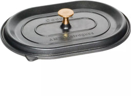 AMT Gastroguss Cocotte deksel - Circulatiefunctie - 28 cm - Duurzaam ontwerp