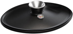 AMT Gastroguss Deksel met aroma knop en thermometer - 33 x 26 cm - Innovatief koken