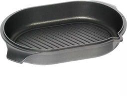 AMT Gastroguss Deksel voor braadpan - Grilloppervlak - Geschikt voor alle warmtebronnen, inclusief inductie