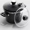 AMT Gastroguss Drukpan set - 24 cm - 5,5 liter - anti-aanbak - geschikt voor inductie - inclusief glazen deksel