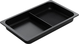 AMT Gastroguss Gastronorm bak - Grill en glad oppervlak - Inductiegeschikt - 53x32,5 cm - Duurzaam aluminium