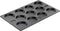 AMT Gastroguss Gastronorm bakplaat - 11 vormen - gelijkmatige warmteverdeling - 53x32,5 cm - 3 mm dikte