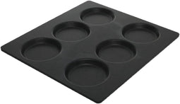 AMT Gastroguss Gastronorm bakplaat - 6 vormen - 3 mm gietaluminium - non-stick coating