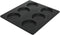 AMT Gastroguss Gastronorm bakplaat - 6 vormen - 3 mm gietaluminium - non-stick coating