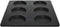 AMT Gastroguss Gastronorm bakplaat - 6 vormen - 3 mm gietaluminium - non-stick coating